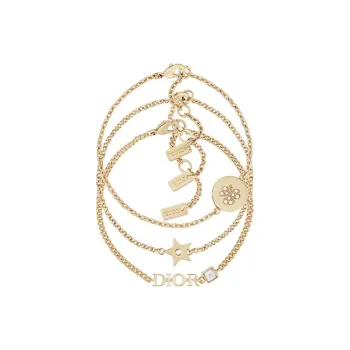 DIOR Brass Bracelets Women's Gold