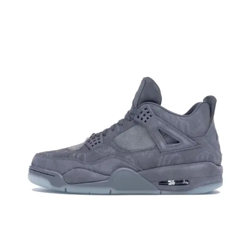Jordan Air Jordan 4 Cushioned Slip Resistant Abrasion Resistant Low Top womens air jordan 1 high og satin snake Men's Gray