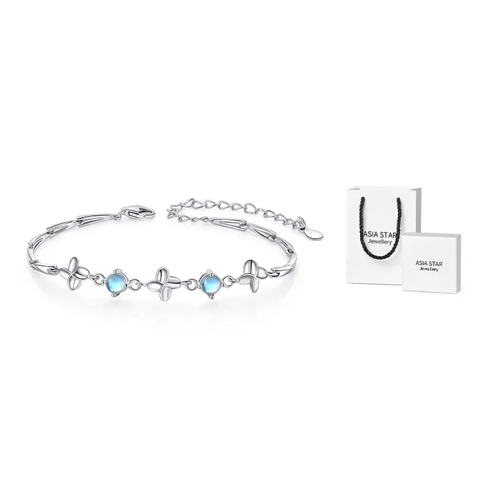 Asia Star S925 Silver Bracelets Women's-1