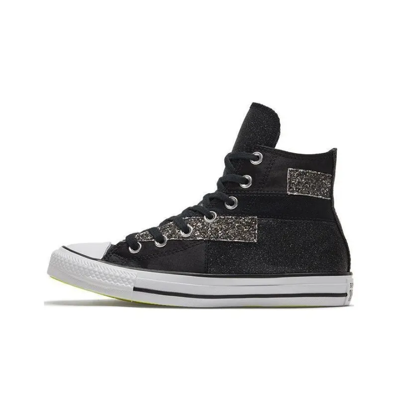 Converse Women's Chuck Taylor All Star High 'Black Glitter' Women's-0