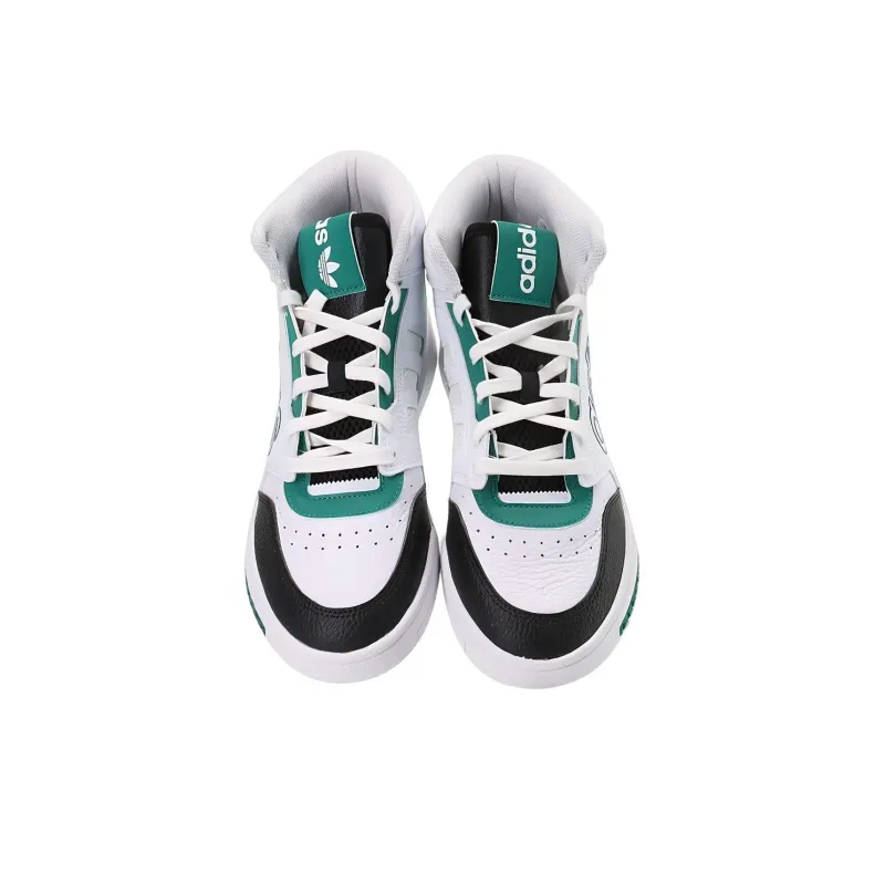 Drop Step Adidas Originals High 'White Hazy Green'-3