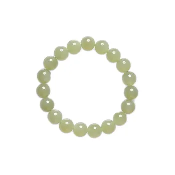 Tokai Family Bracelets Pale Greenish White Jade Women's