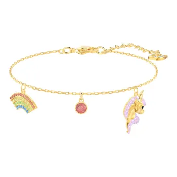 Swarovski Oot World Faux Crystal Bracelets Women's Gold Plated