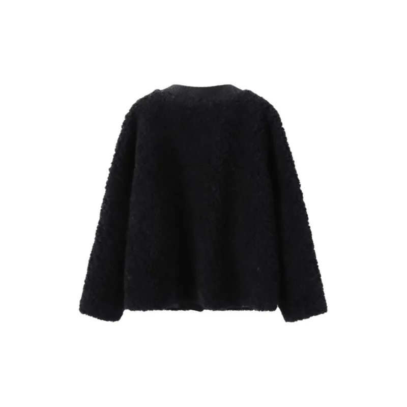 BASIC HOUSE Cropped Coats Women's-1