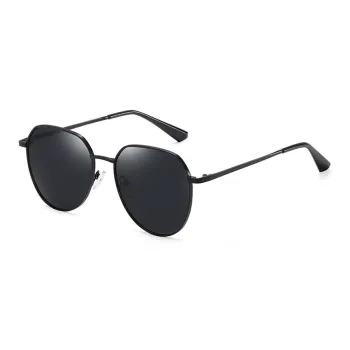 Thunder Pailong Round Sunglasses Women's