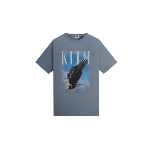 KITH T-Shirts Men Light Blue