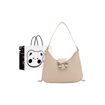 NX DOUGHNUT PU Shoulder Bag Crossbody Bag Regular Unisex White/Black/Pink/Silver/Khaki