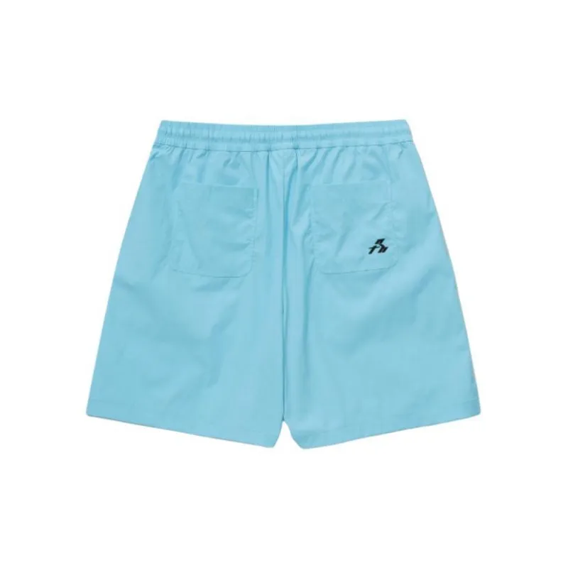 DESCENTE BLEU Casual Shorts Unisex-5