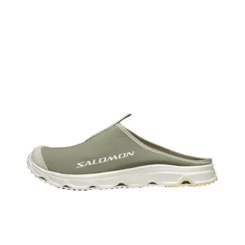 SALOMON RX Slide 3.0 Abrasion Resistant Slip Resistant Wrap toe Slippers Unisex Green