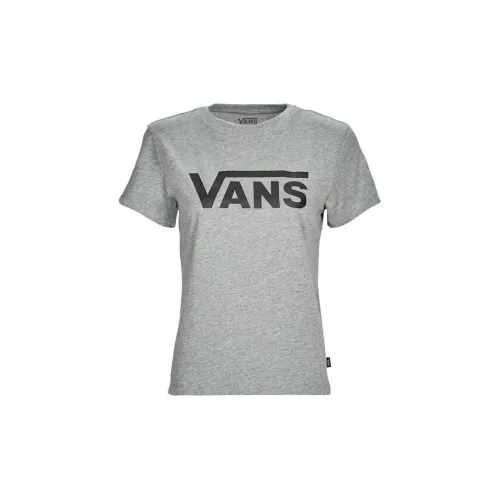 Vans Flying V Crew T-Shirts Women's Gray