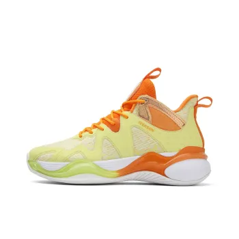 IVERSON I3 Collection Wood Water Fire Earth-Earth Slip-Resistant Breathable Low-Top Basketball Shoes Unisex