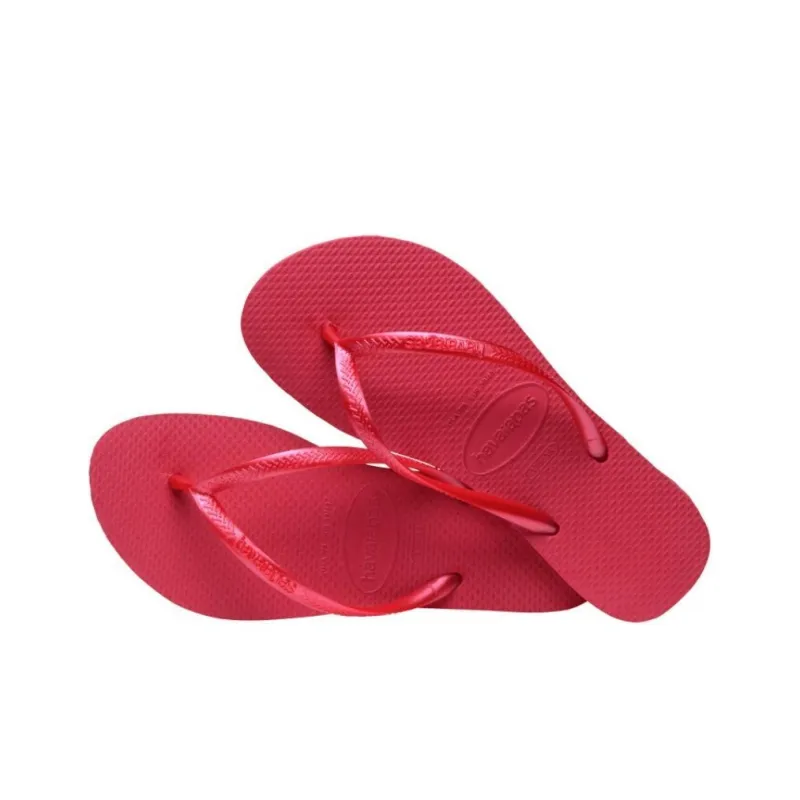 Havaianas Abrasion Resistant Flip Flops Women's Red-4
