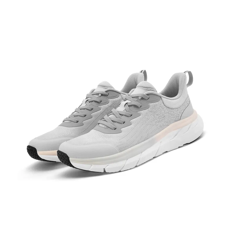 WALK SOUL Cushioning Height Increasing Wear-Resistant Lightweight Breathable Slip-Resistant Low-Top Running Shoes Men's-5