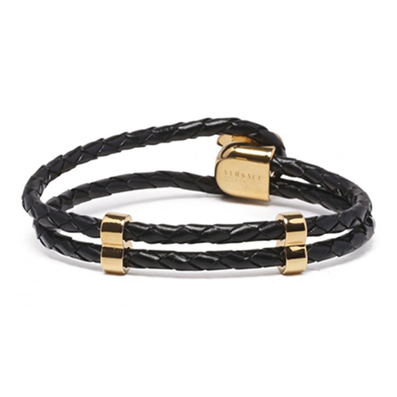 VERSACE Medusa Logo Detailed Charm Bracelet - POIZON
