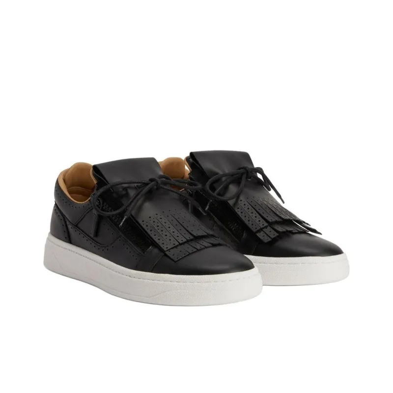 Giuseppe Zanotti Fringed Leather Sneakers Women's-2