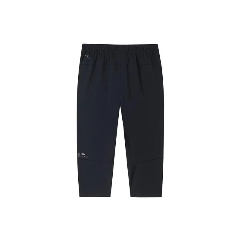 Anta Variety Training Collection Casual Pants Men's Basic Black-1