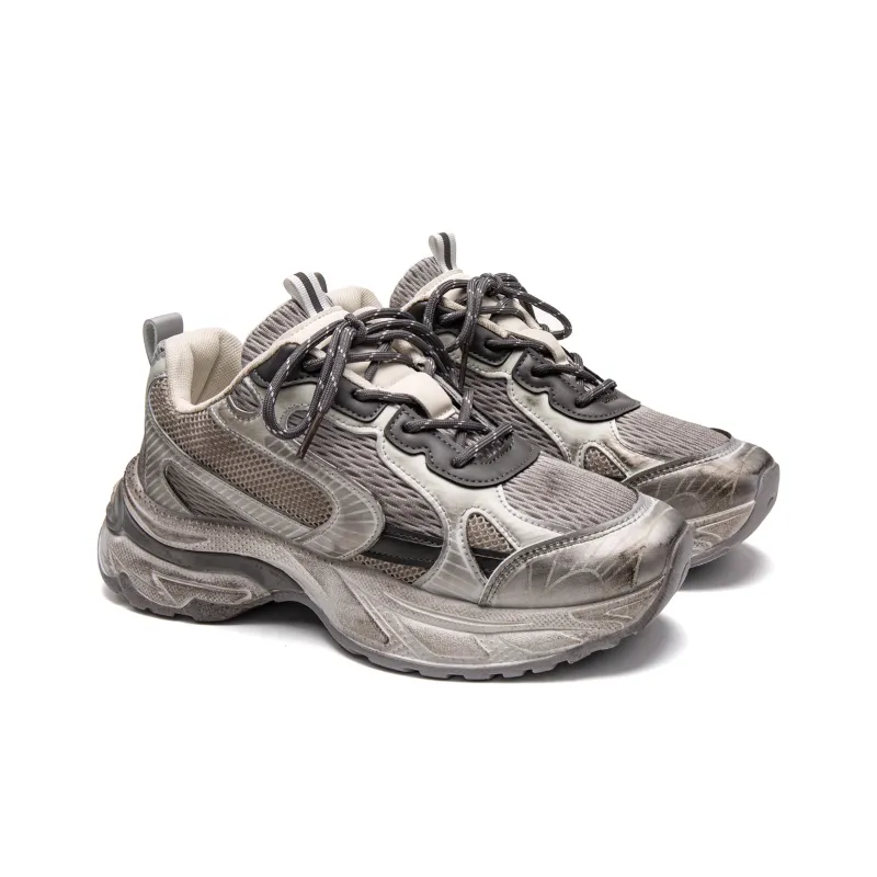 ADERSTAR Breathable Support Height Increasing Low-Top Chunky Sneakers Men's-1