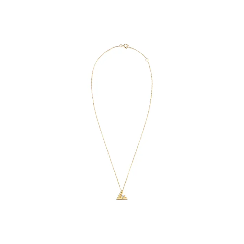LOUIS VUITTON 18K Gold Necklaces Unisex-2