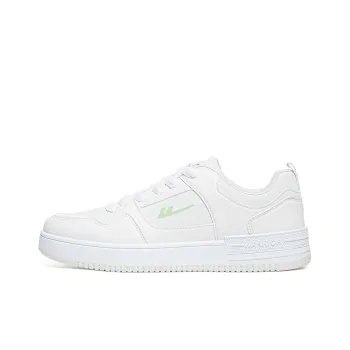 Warrior Slip Resistant Cushioning Wear Resistant Lightweight Breathable Low Top Skateboard Shoes Unisex Ecru