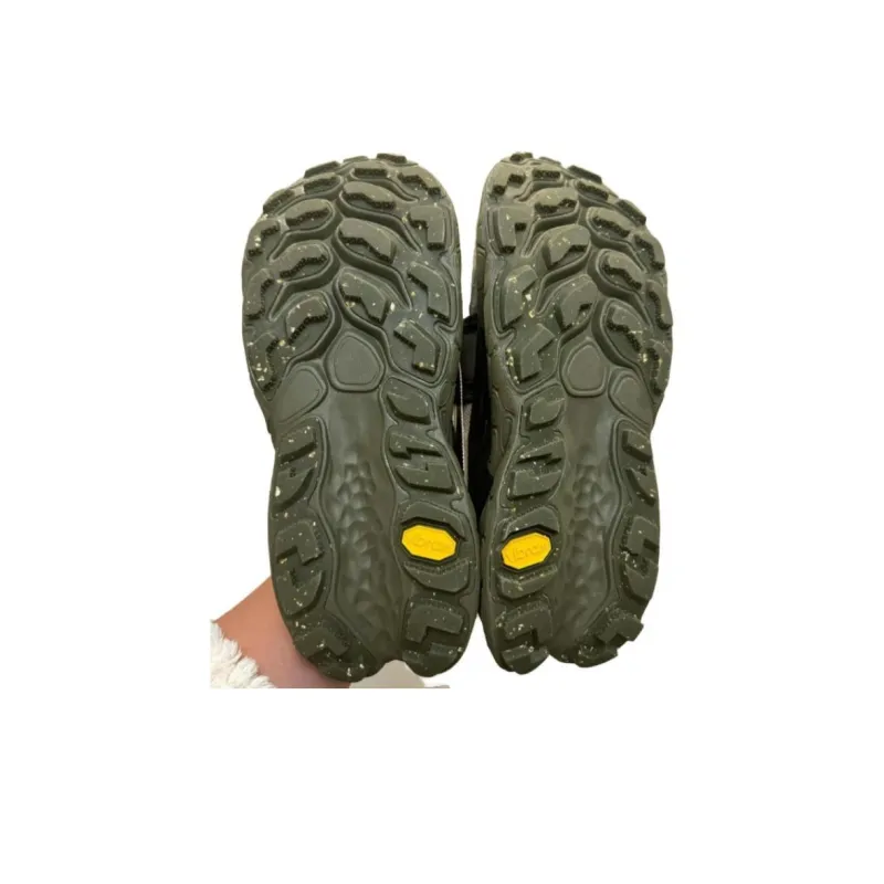 New Balance Non slip Breathable And Wear resistant River Trekking Shoes Men's Green Beige-4