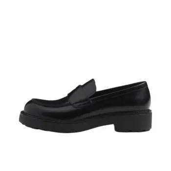 PRADA Penny slot Leather Loafers