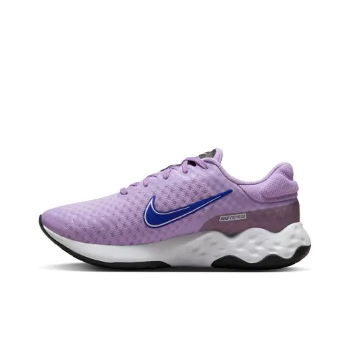 Nike Renew Ride 3 Running Shoes Women's Low-Top Purple/White