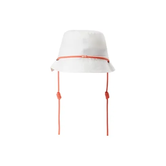 FILA Elastane Polyester Bucket Hats Kids' White/Blue-1