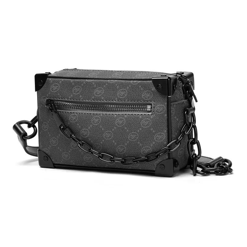 FAIRWHALE PVC Shoulder Bag Crossbody Bag Chain Bag Unisex-46