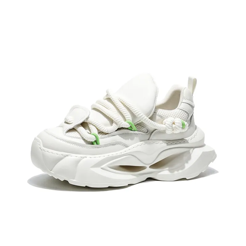 MOERBAI Spacewalk Series Breathable Lightweight Height Increasing Rebound Casual Shoes Unisex-15