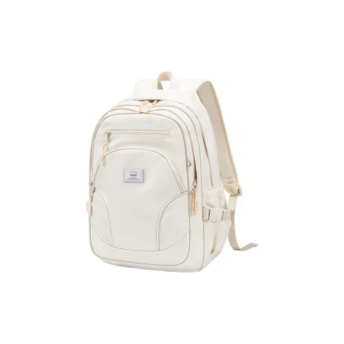 V.NINE Fabric Back To School Backpack For Women's Large Size Women's Beige Bunny White/Fragrant Glutinous Purple