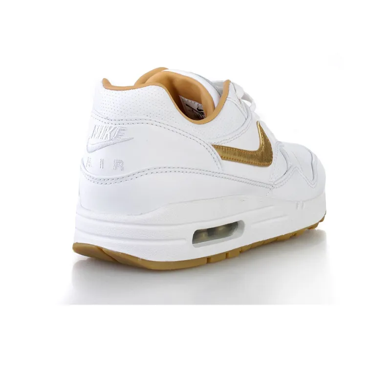 Nike Air Max 1 Fb Woven White Metallic Gold-2
