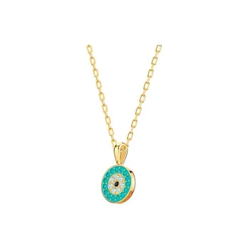 Swarovski LUCKILY Necklaces Women's Green Gold