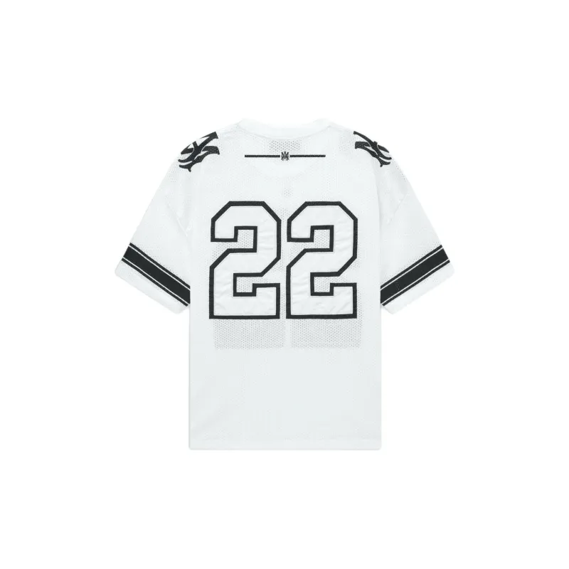 AMIRI 22 Mesh Tee T-Shirt Men's White-1