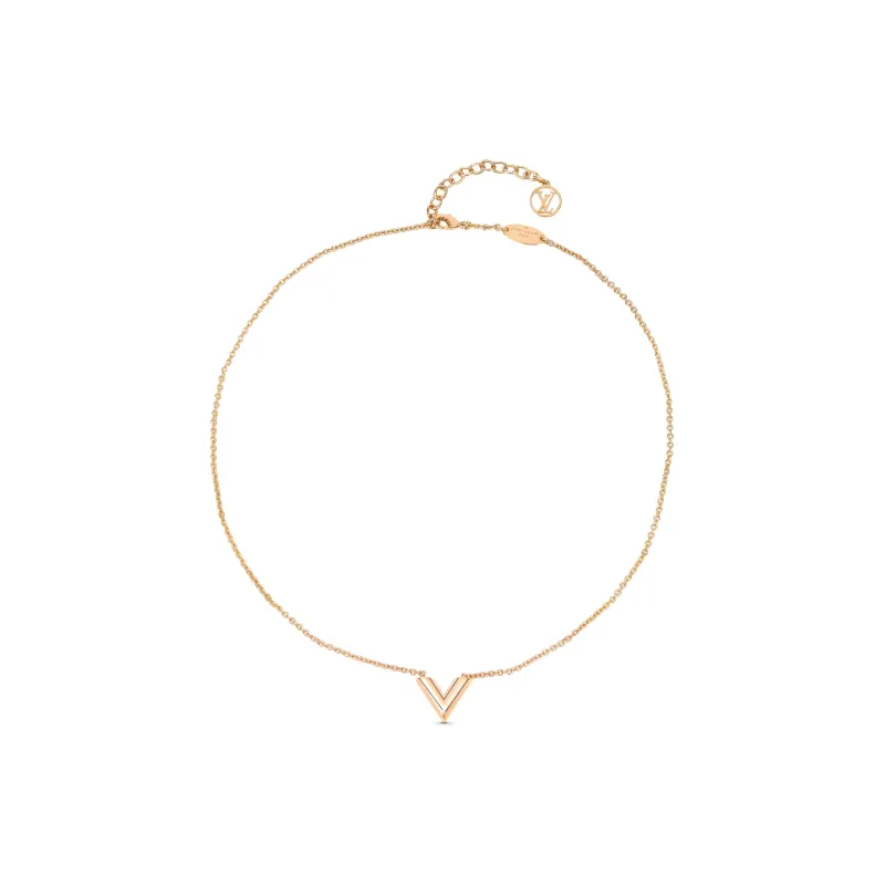 LOUIS VUITTON Essential V Necklace-1