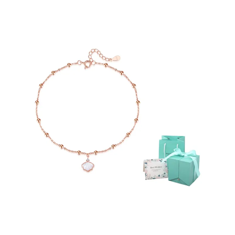 TANDU 925 Sterling Silver Anklets Women's-1