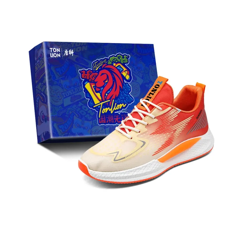 Tonlion Cushioning, Slip Resistant, Abrasion Resistant, Breathable, Lightweight, Rebound Low Top Running Shoes Men's-13