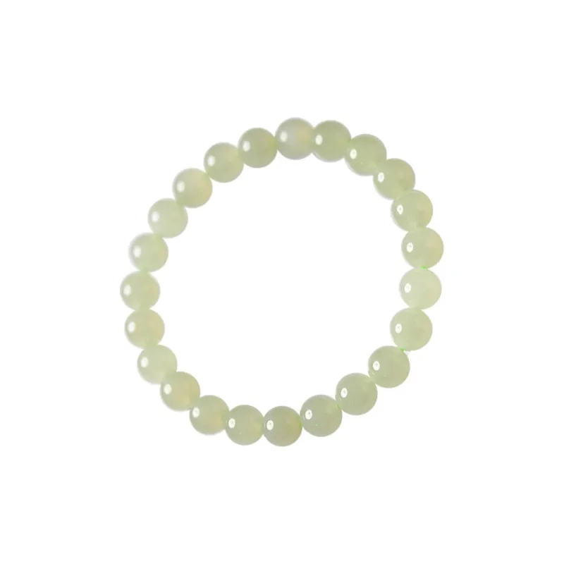 Tokai Family Bracelets Pale Greenish White Jade Women's-6