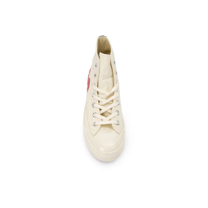 Converse Comme Des Garçons Play X Chuck Taylor All Star High 'Half Logo Milk'-2