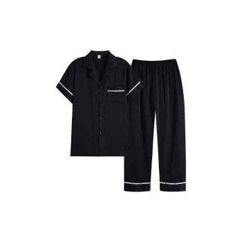 Happy Dreams Pajama Set Men's Black