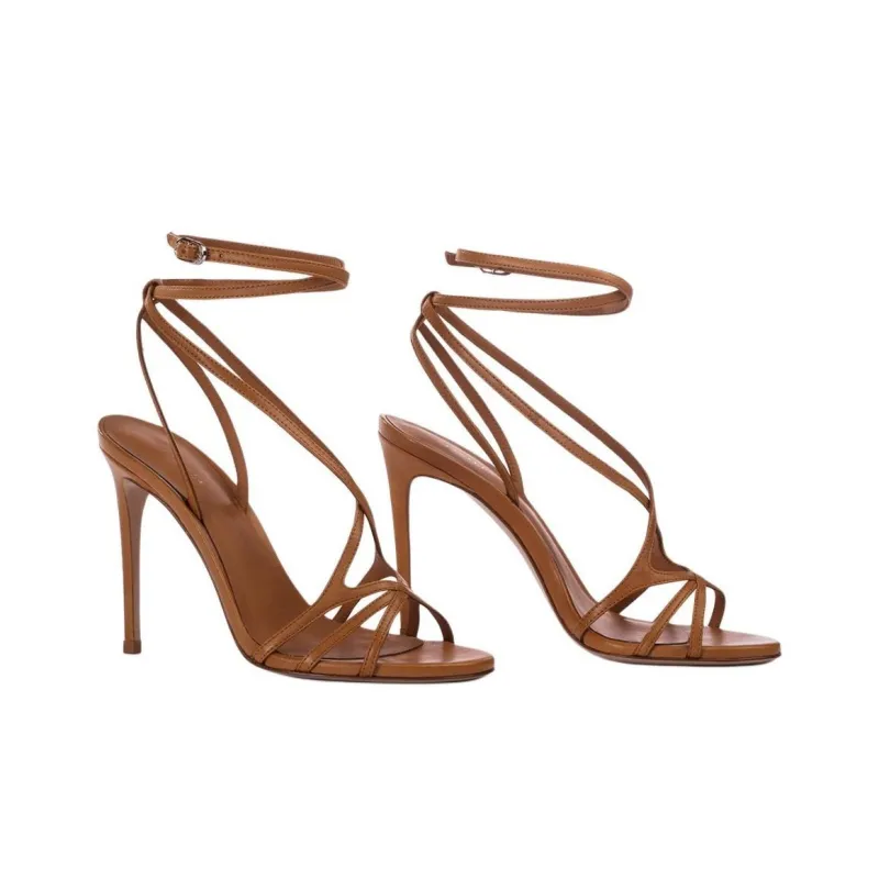 Le Silla Fashion Sandal 10.5cm Women's Brown-2