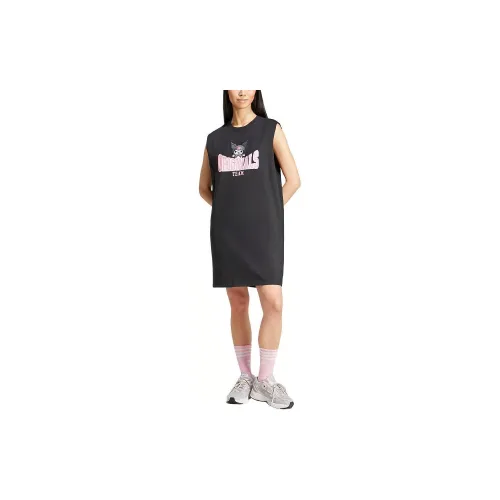 Hello Kitty X Adidas Originals Sleeveless Dresses Women's Black