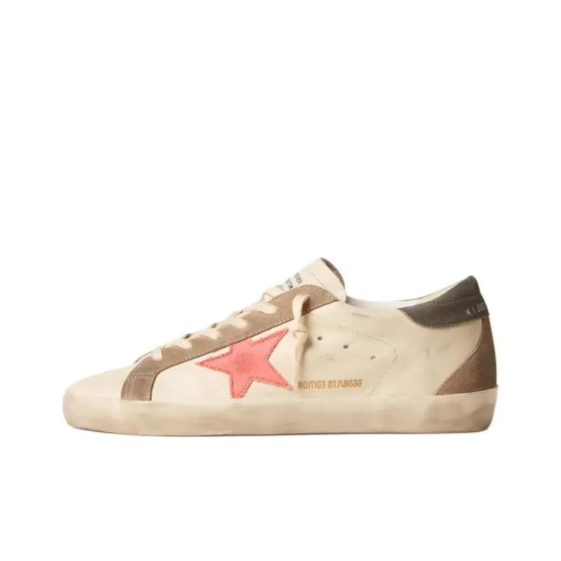 Golden Goose Women's Superstar LTD 'White Salmon Pink'-0