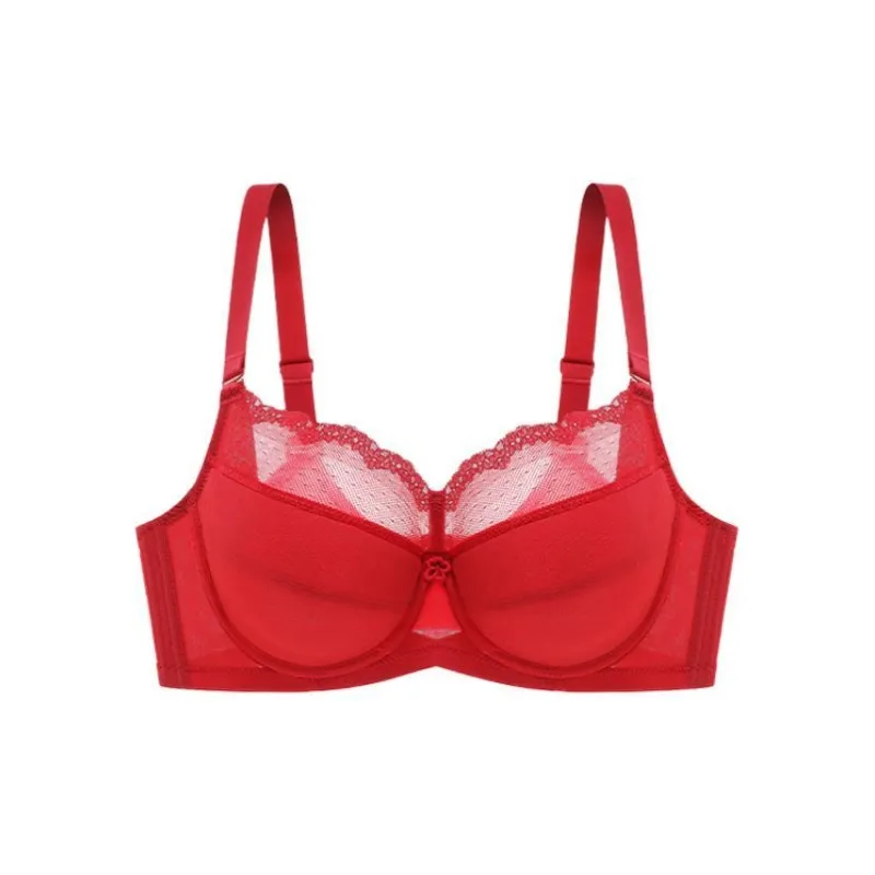 Yiqian Bra Women's Champs Élysées Koi Red-0