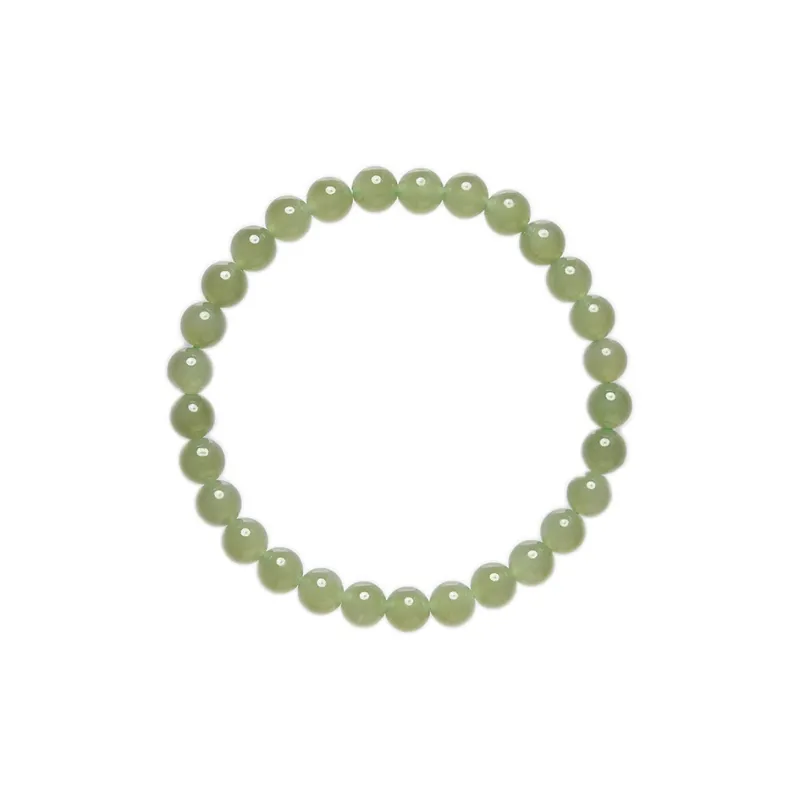 Tokai Family Bracelets Pale Greenish White Jade Women's-2
