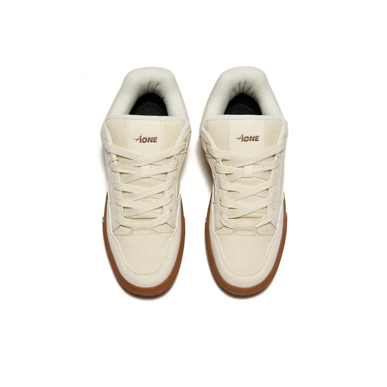 A1 Puffy Skateboard Shoes Coverage Abrasion Resistant Balance Low Top Skateboard Shoes Unisex-3