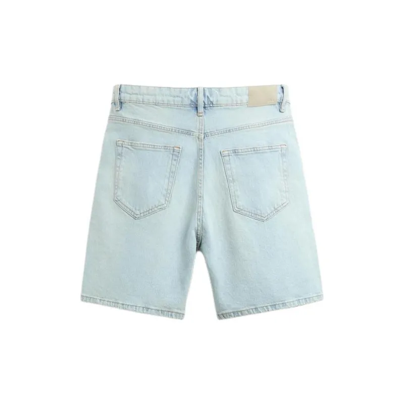 ZARA Denim Shorts Men's Light Blue-1
