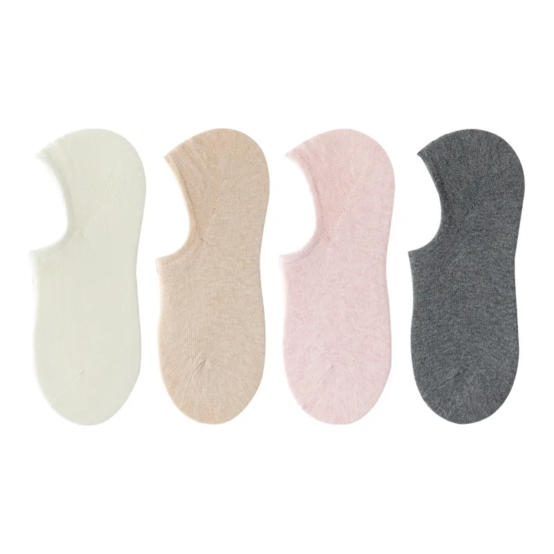 XXLLG Spring And Fall No-Show Socks Women's 4 Pack-3