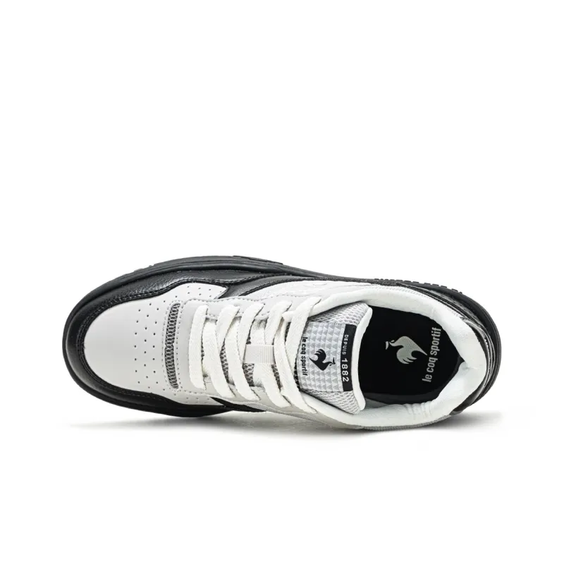 Le Coq Sportif Shock Absorbers With Slip Resistant And Abrasion Resistant Properties Low Top Tennis Shoes Women's-1