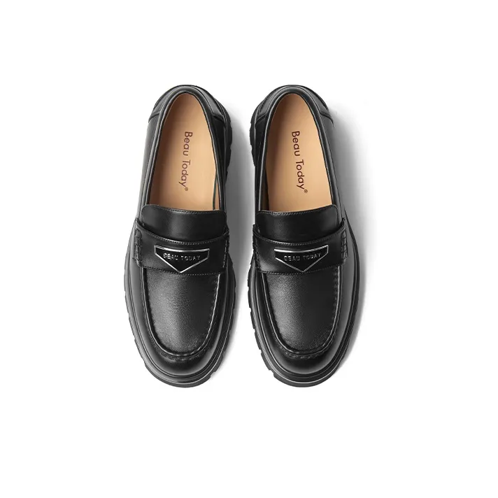 Beau Today Loafers Women's Black-4