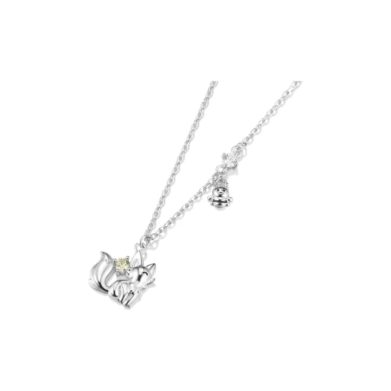 Clect S925 Silver Necklaces Women's Green-1